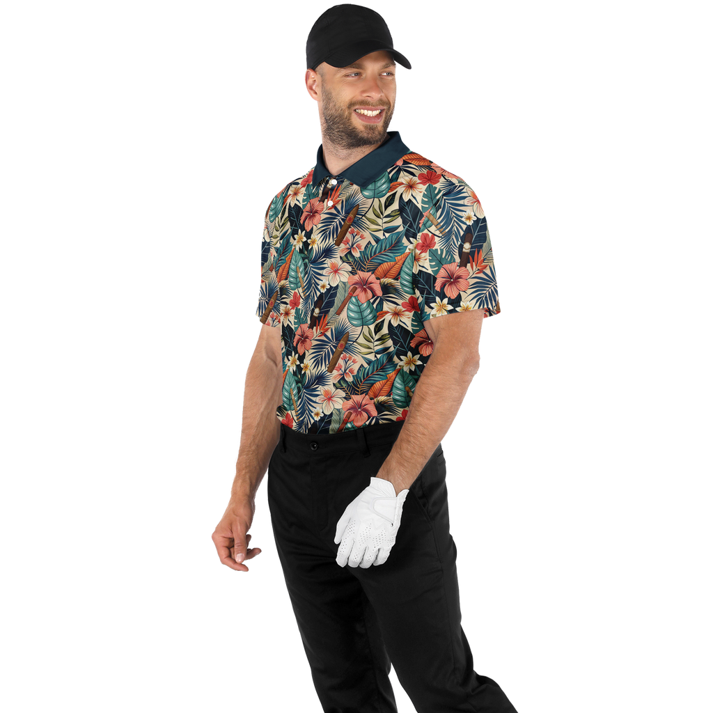 Tropical Smoke no.15 - Polo Shirt