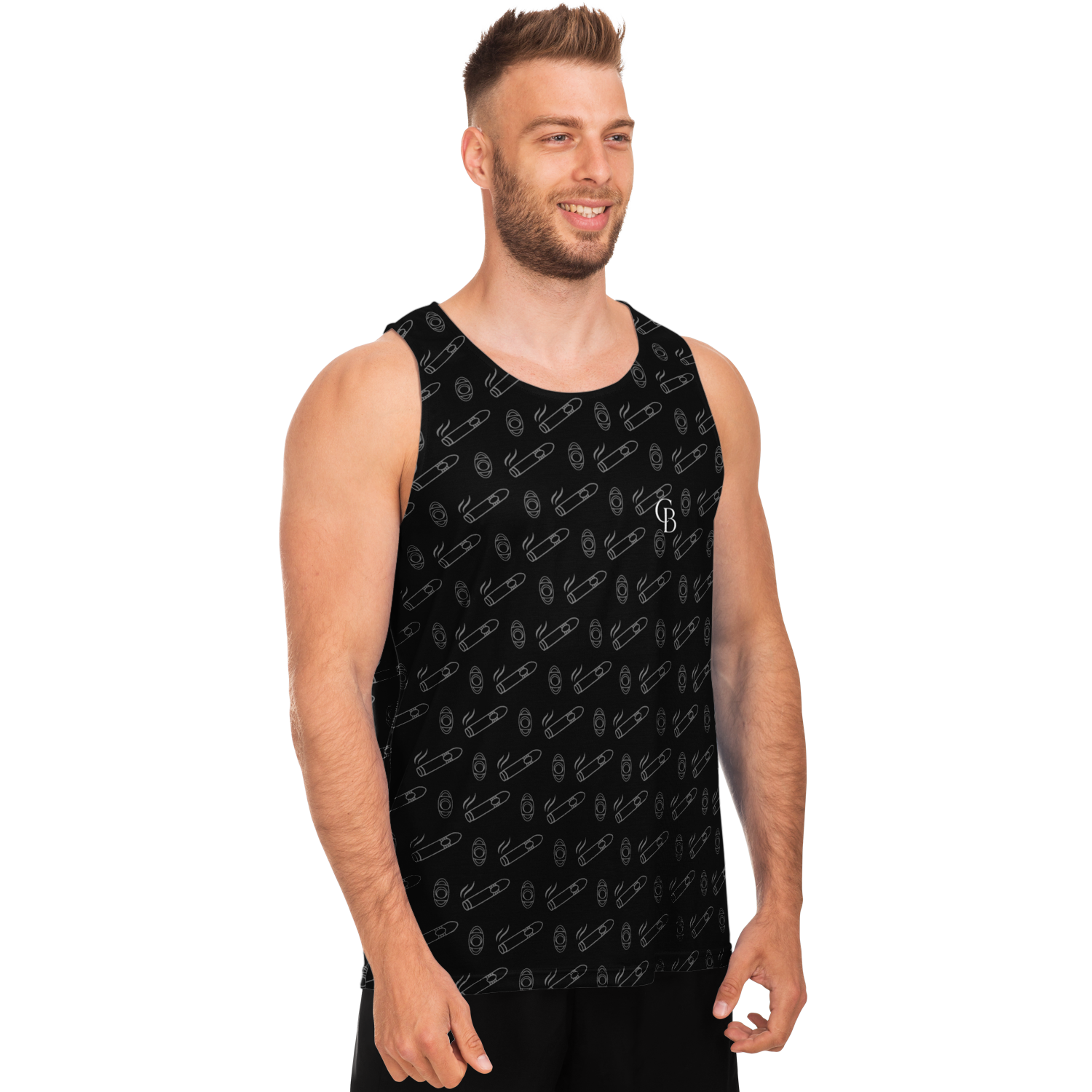 Cutter Smoke Pattern Tank Top - Cigar bandits Reserva Privata