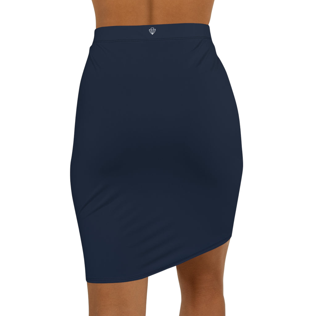 Ligero Logo -  Navy Pencil Skirt