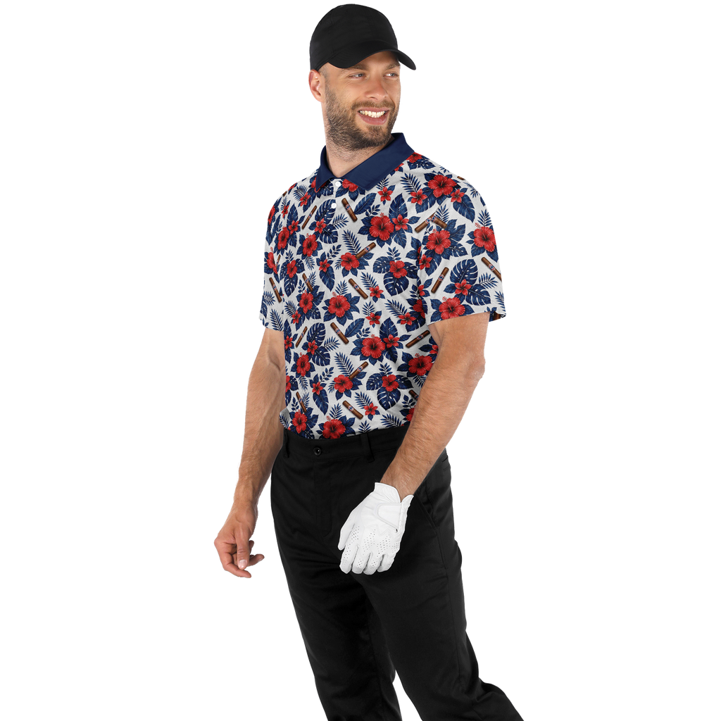 Tropical Smoke no.16 - Polo Shirt