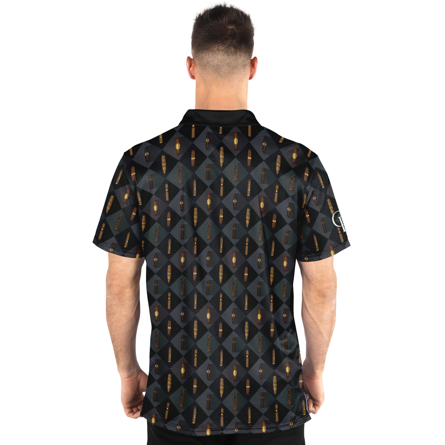 Grand Puro no.2 (Black & Tan) - Polo Shirt