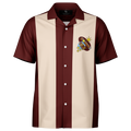 Retro Smoke no.15 - Burgandy and Tan