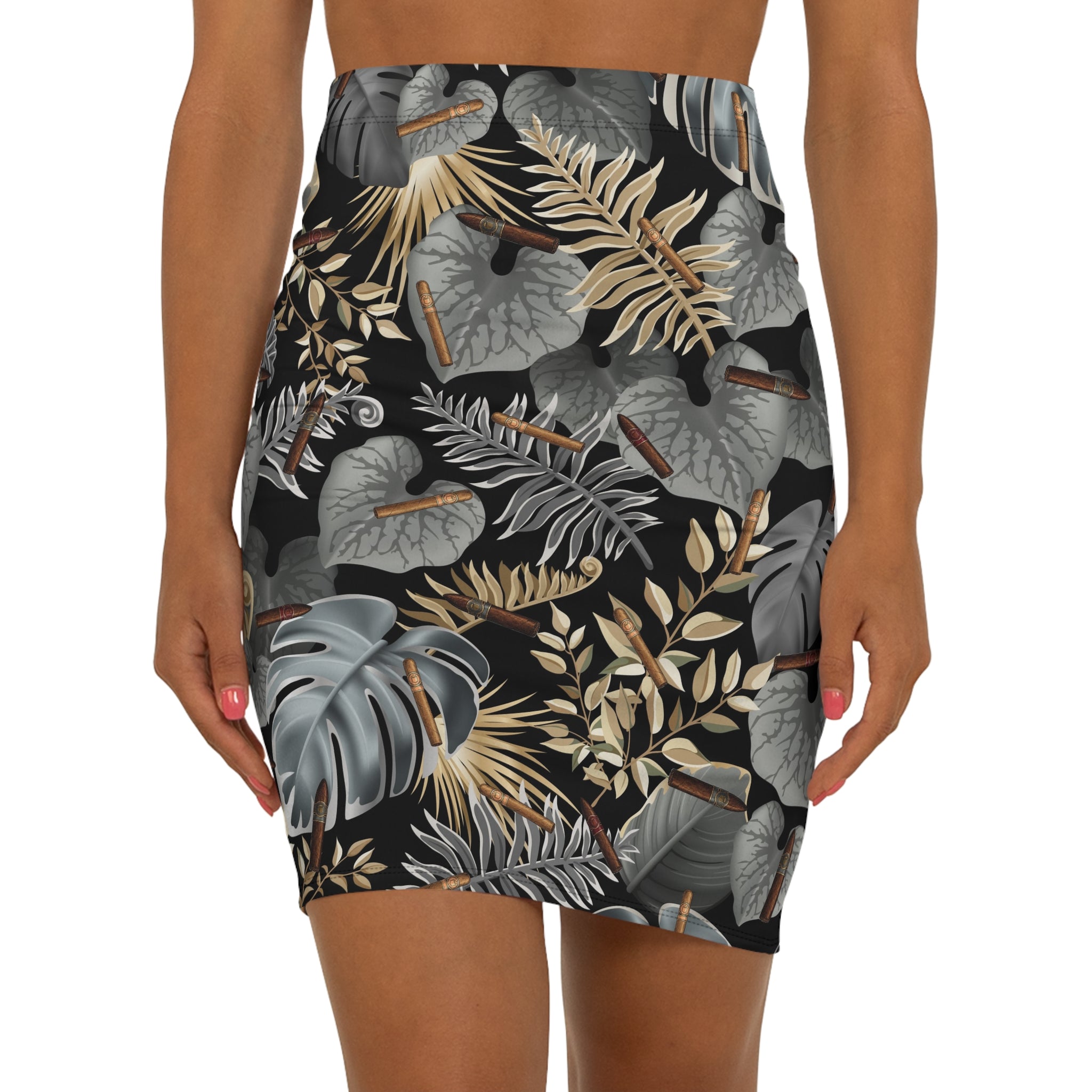 Capa Flora -  Tropical Pencil Skirt