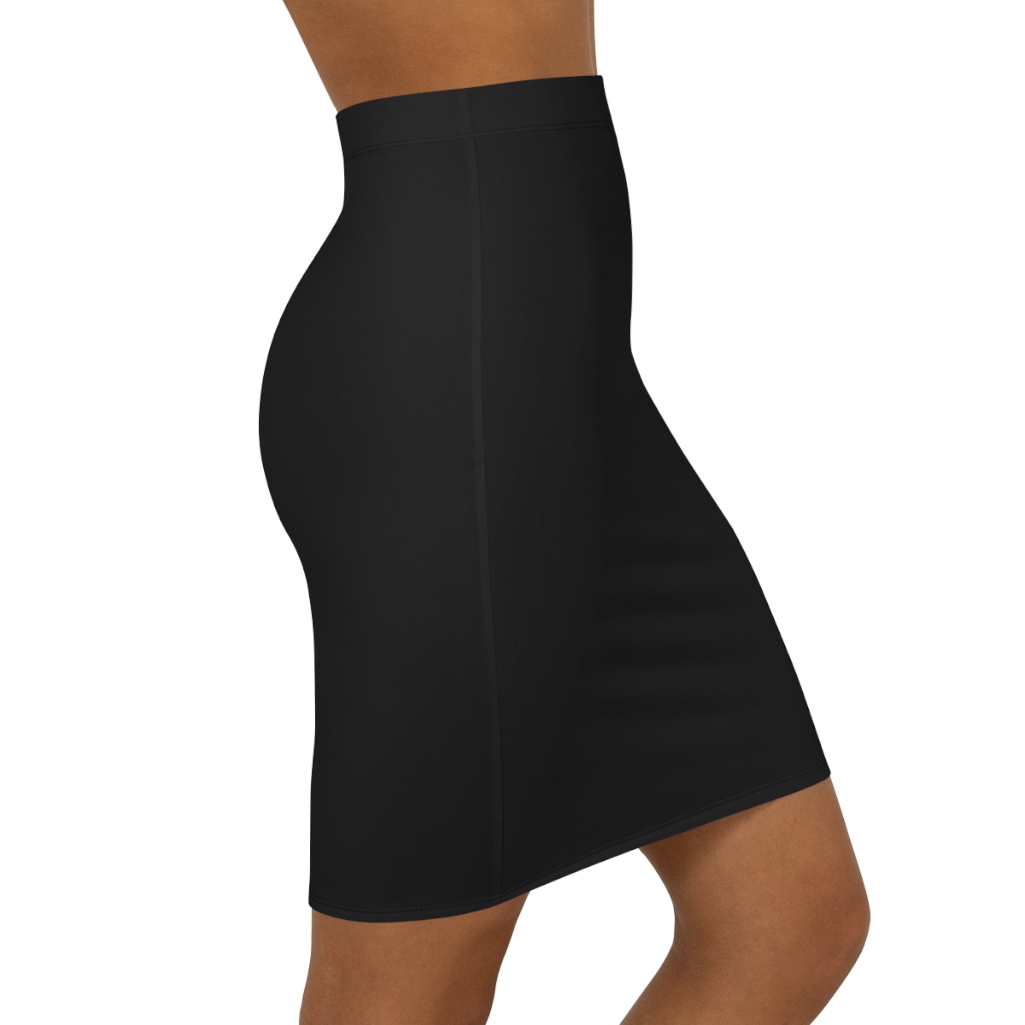 Ligero Logo -  Black Pencil Skirt