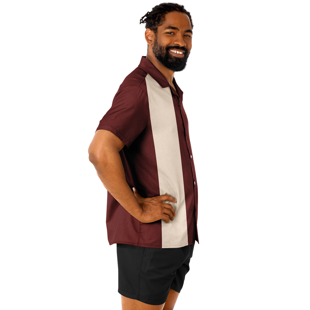 Retro Smoke no.15 - Burgandy and Tan