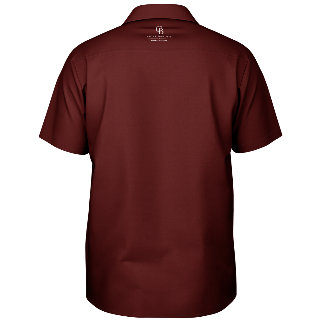 Retro Smoke no.15 - Burgandy and Tan
