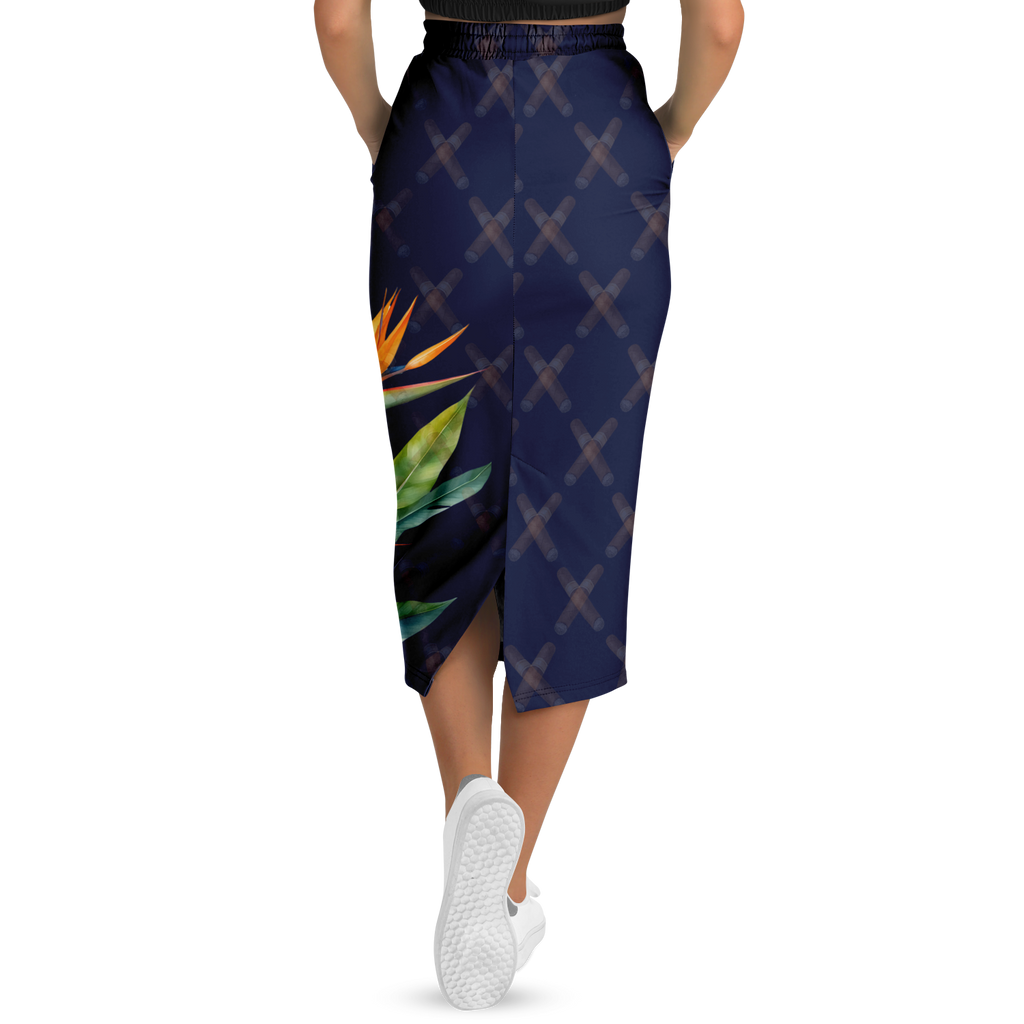 Capa Flora - Long Tropical Skirt