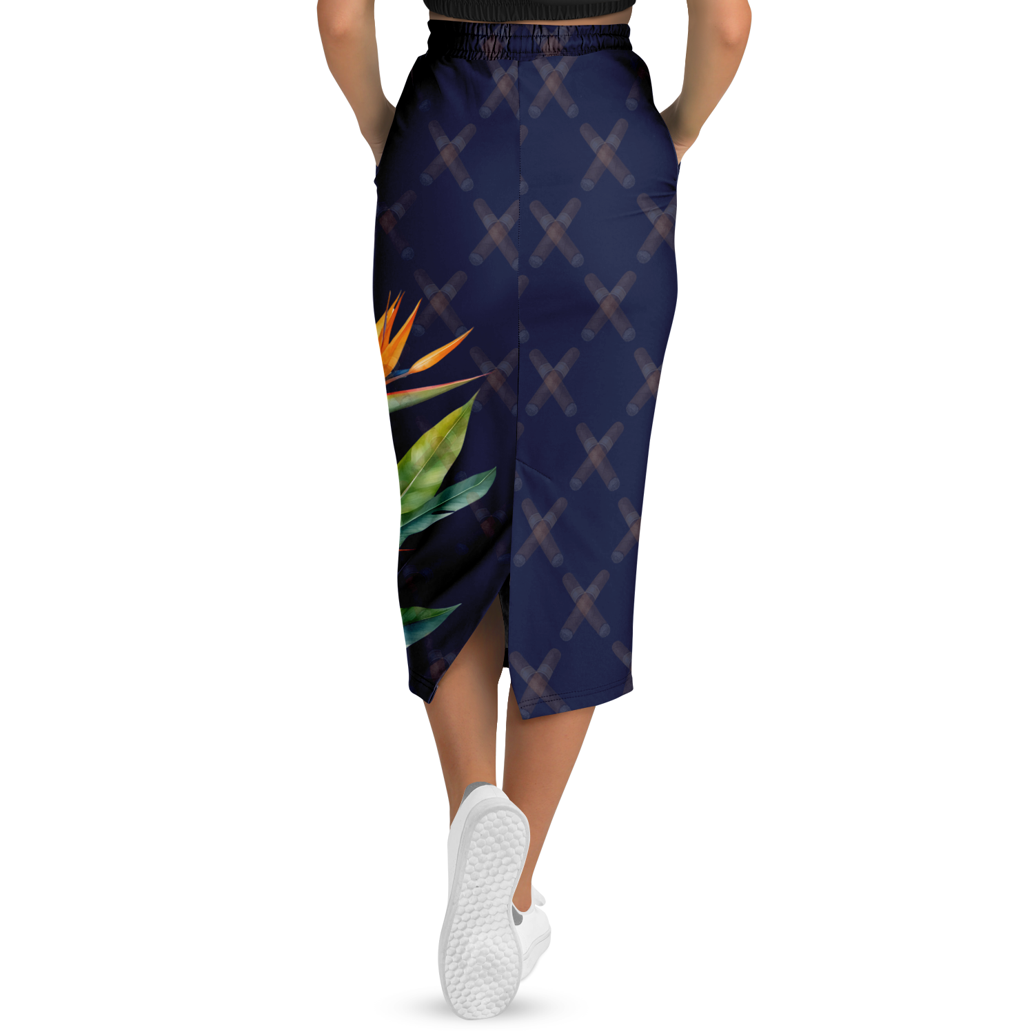 Capa Flora - Long Tropical Skirt