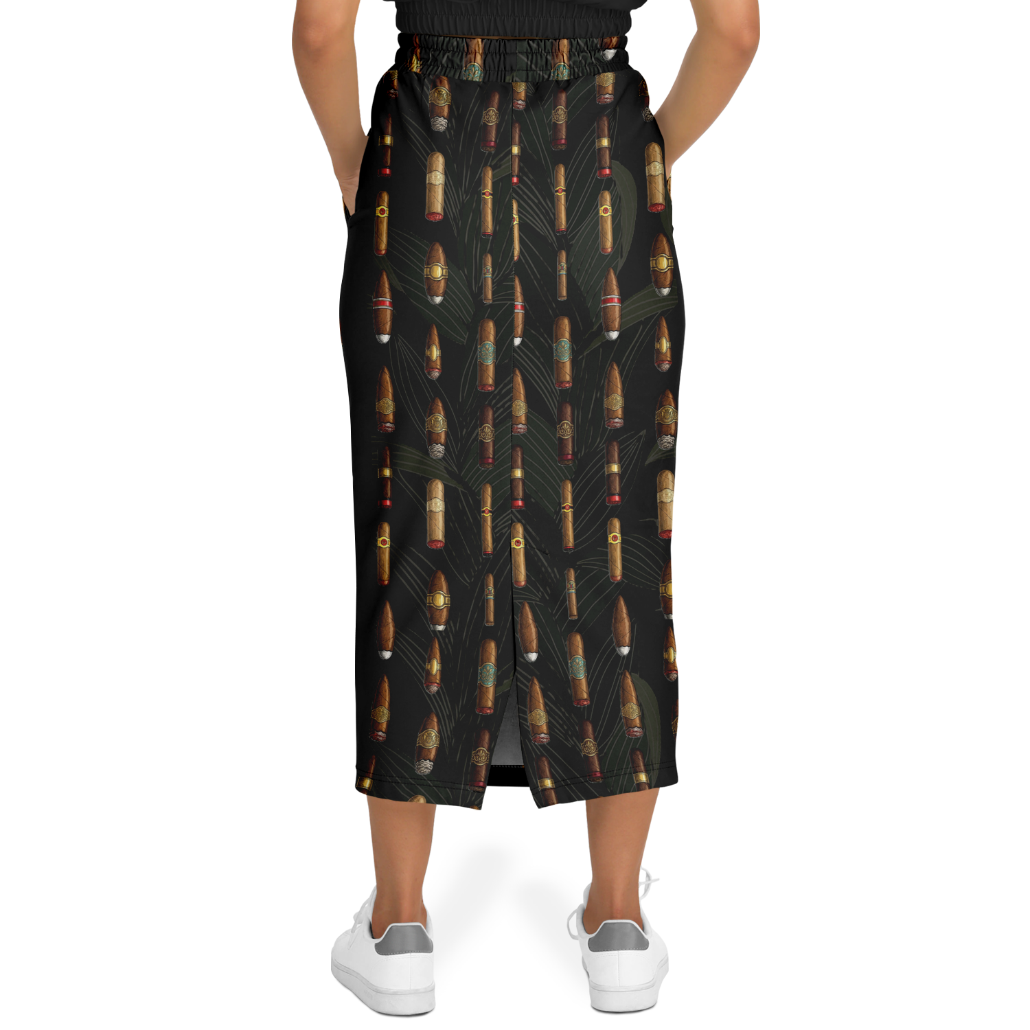 Capa Flora - Cigar Long Tropical Skirt