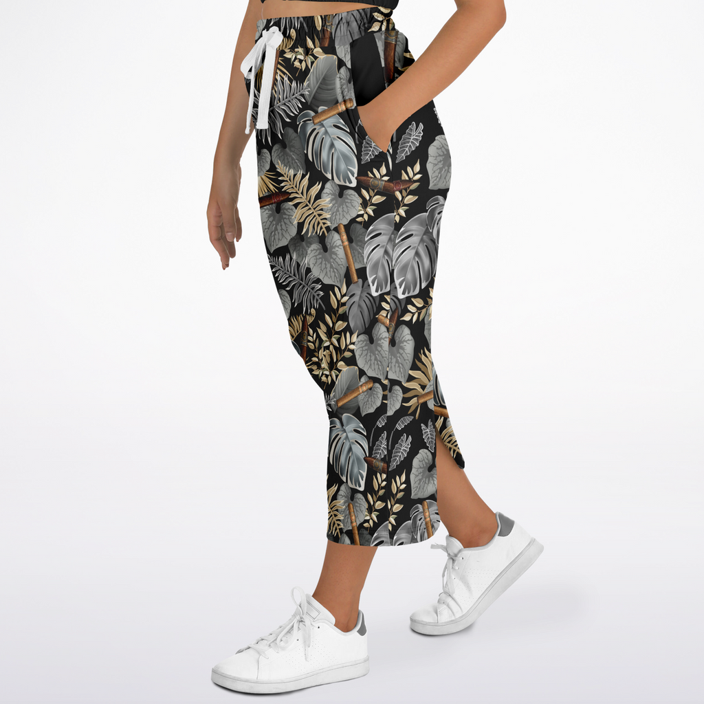 Capa Flora - Grey Long Tropical Skirt