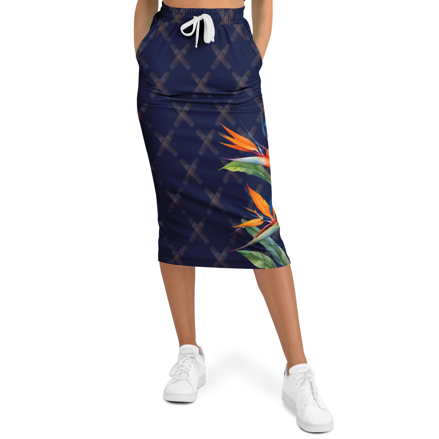 Capa Flora - Long Tropical Skirt