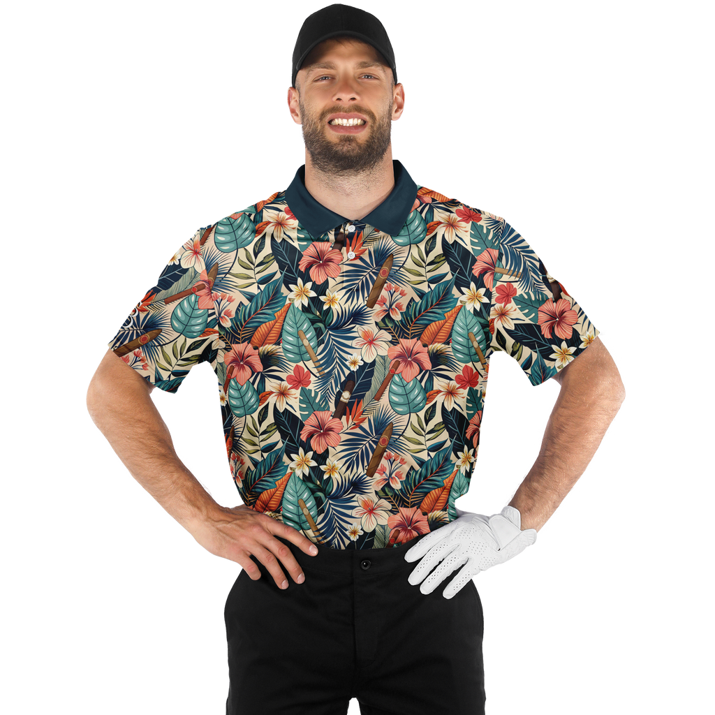 Tropical Smoke no.15 - Polo Shirt