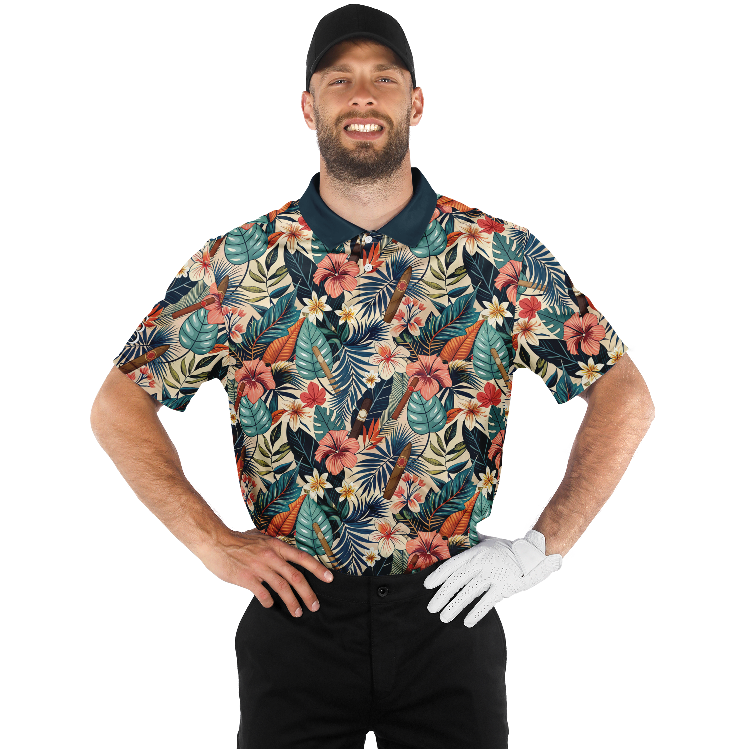 Tropical Smoke no.15 - Polo Shirt