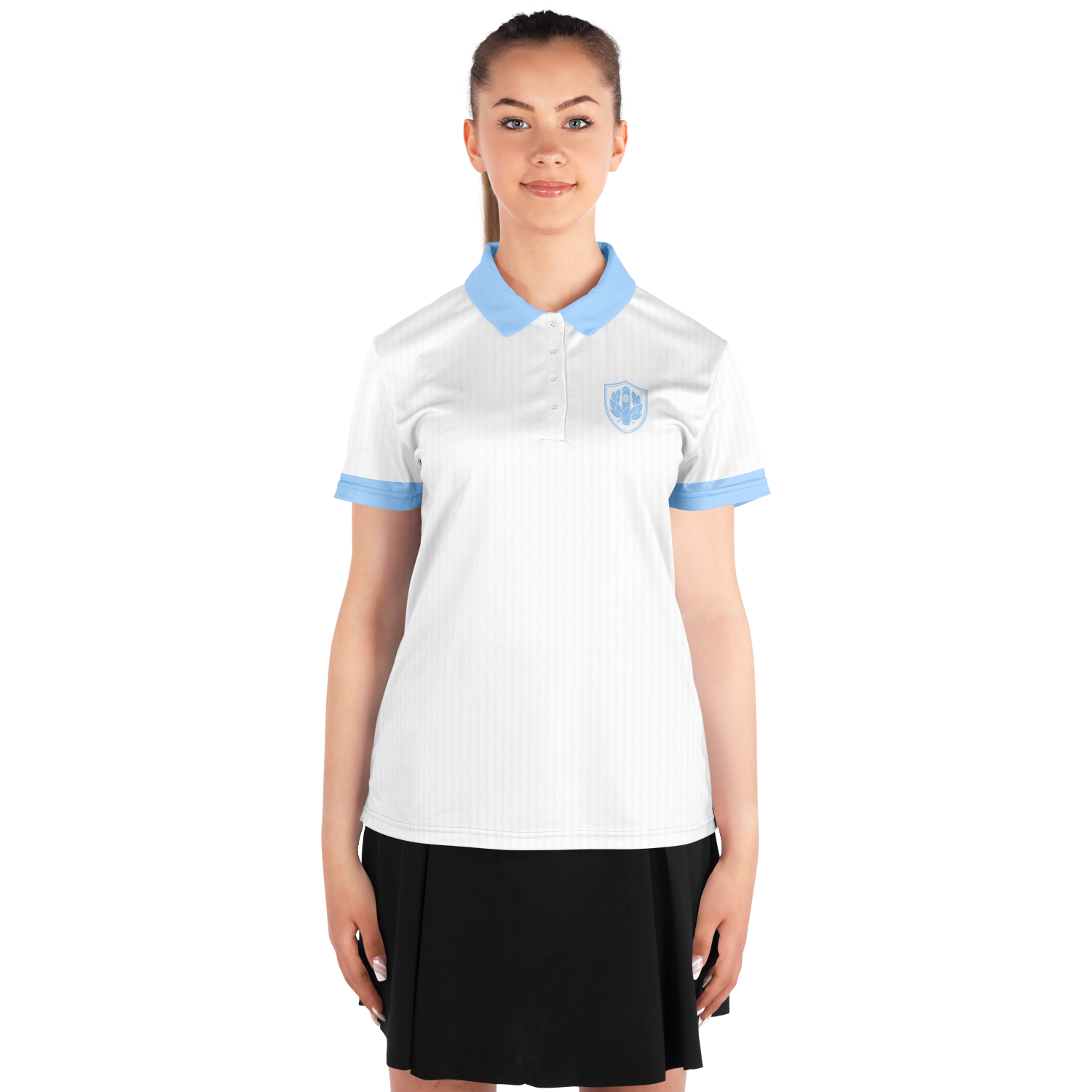 Seco Cloud Blue Polo Shirt