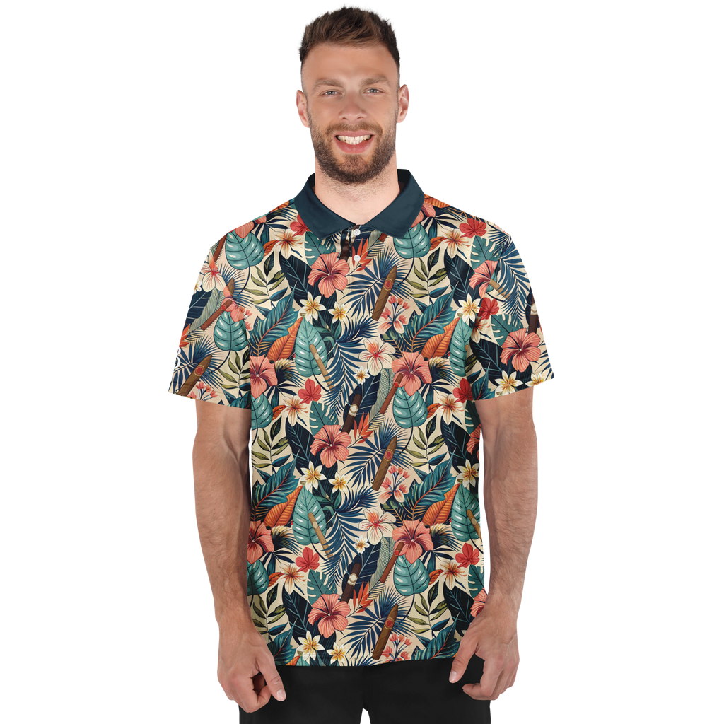 Tropical Smoke no.15 - Polo Shirt