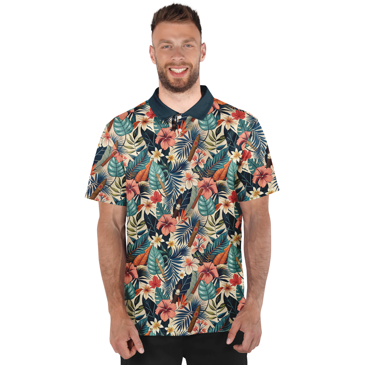 Tropical Smoke no.15 - Polo Shirt