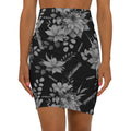 Capa Flora -  Tropical  Pencil Skirt