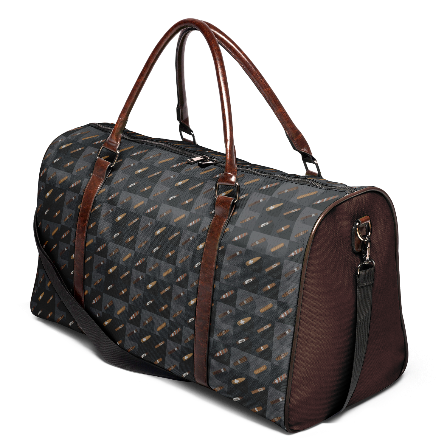 Grand Puro Duffle Bag (Black & Brown)
