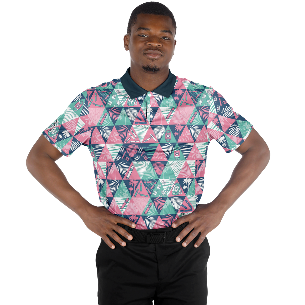 Tropical Smoke (Pastello) - Polo Shirt