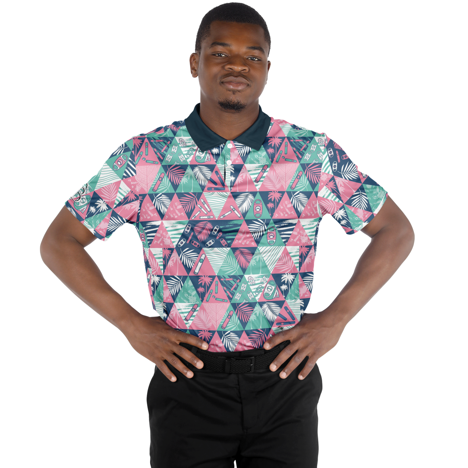 Tropical Smoke (Pastello) - Polo Shirt