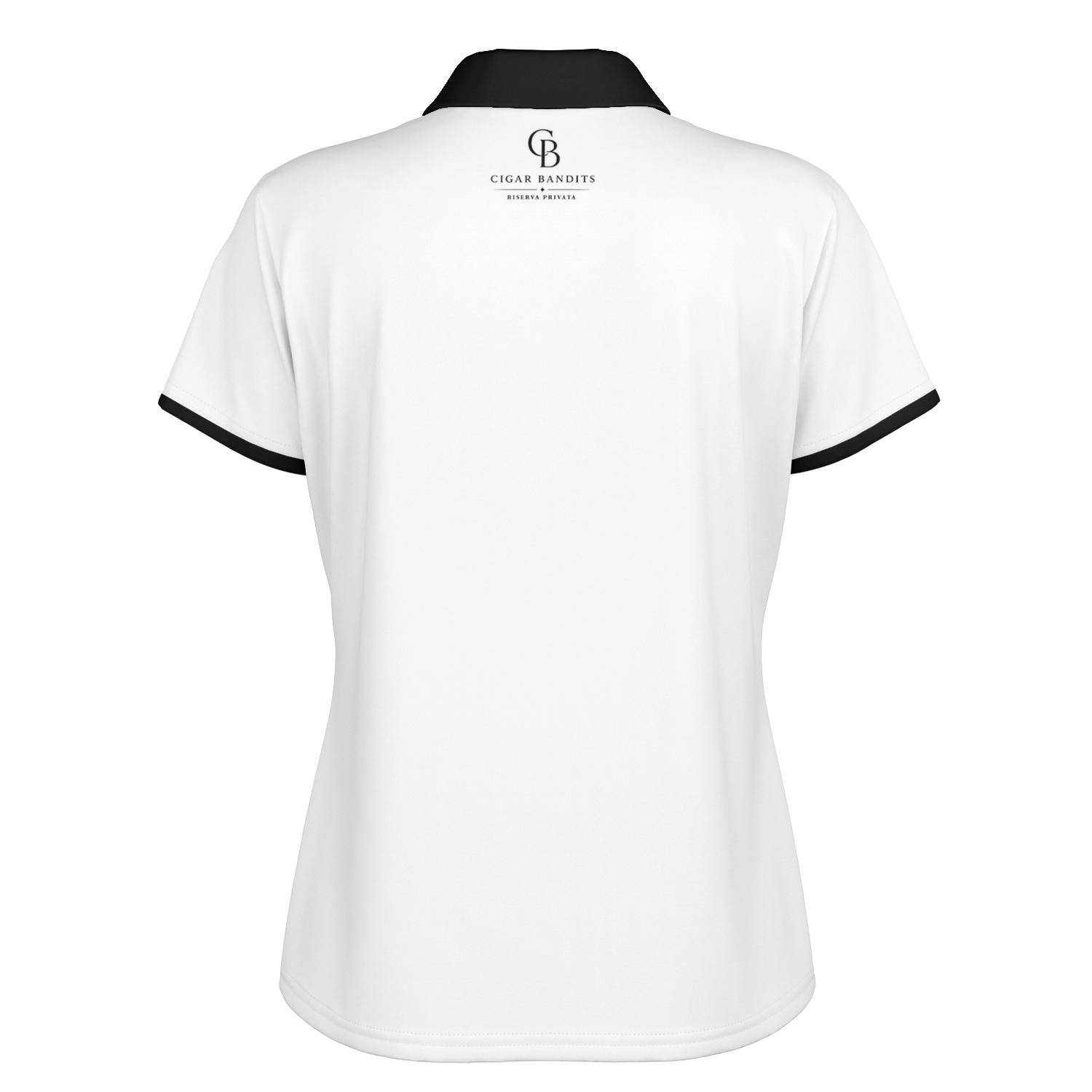 Seco - White & Black Logo Polo Shirt
