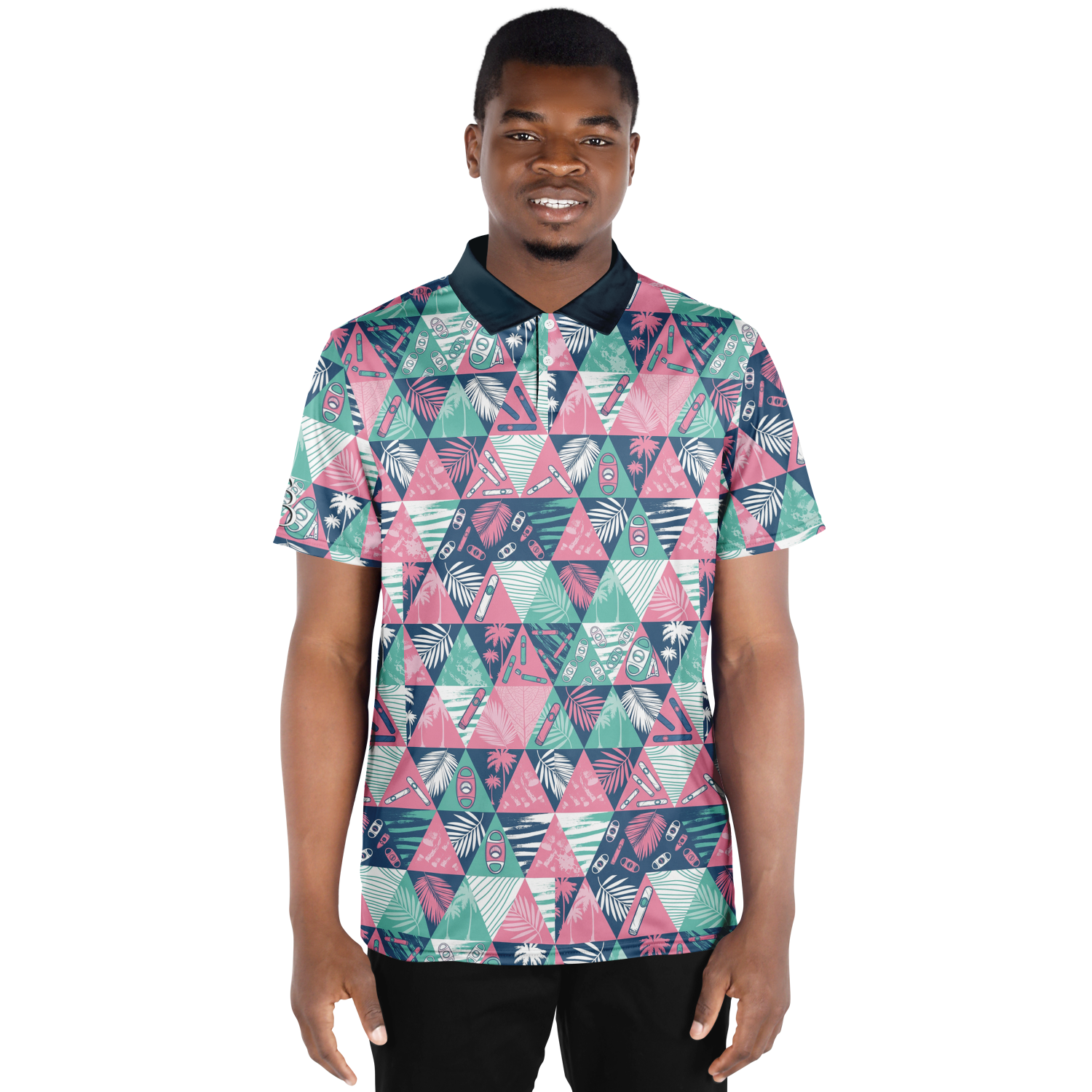 Tropical Smoke (Pastello) - Polo Shirt