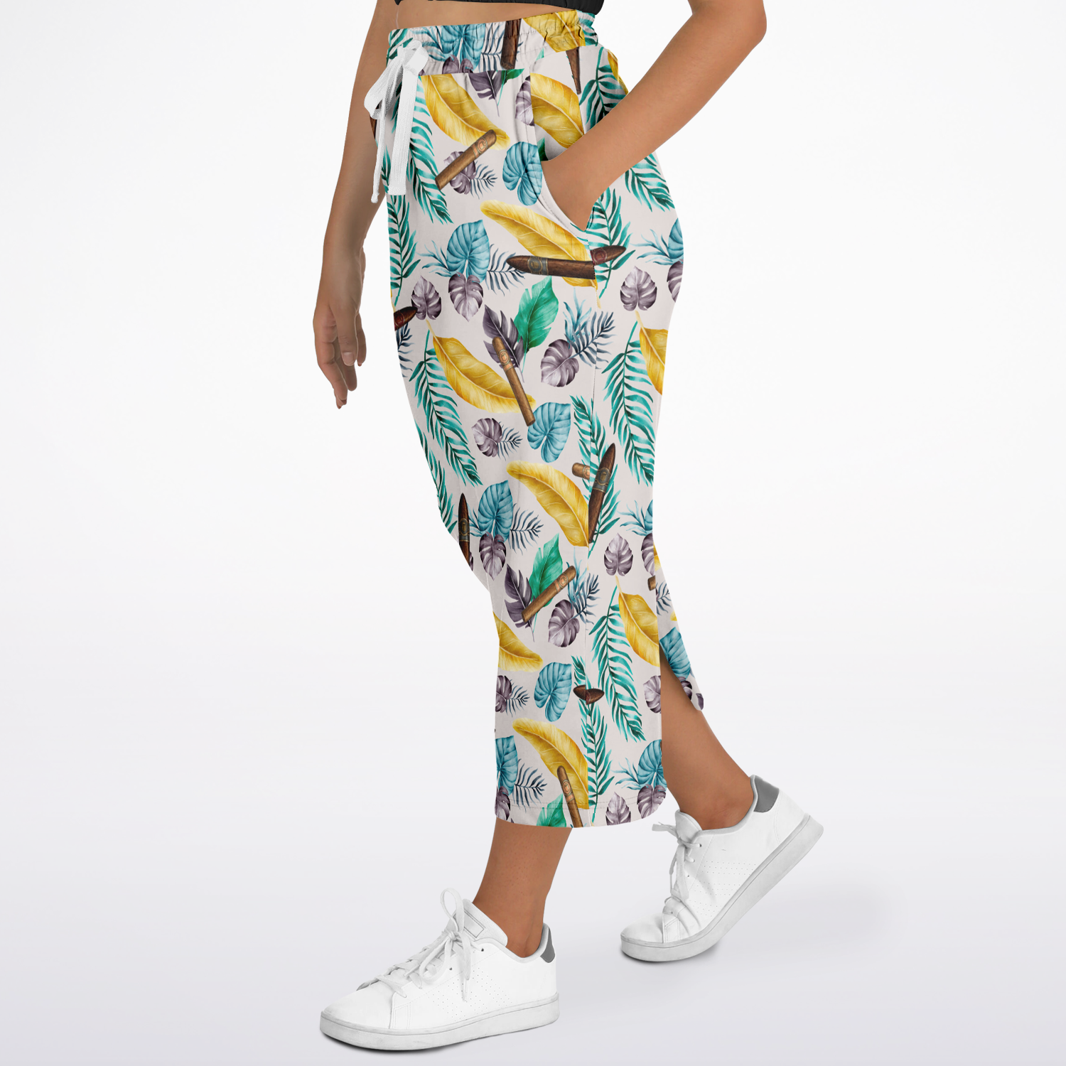 Capa Flora - Yellow Long Tropical Skirt