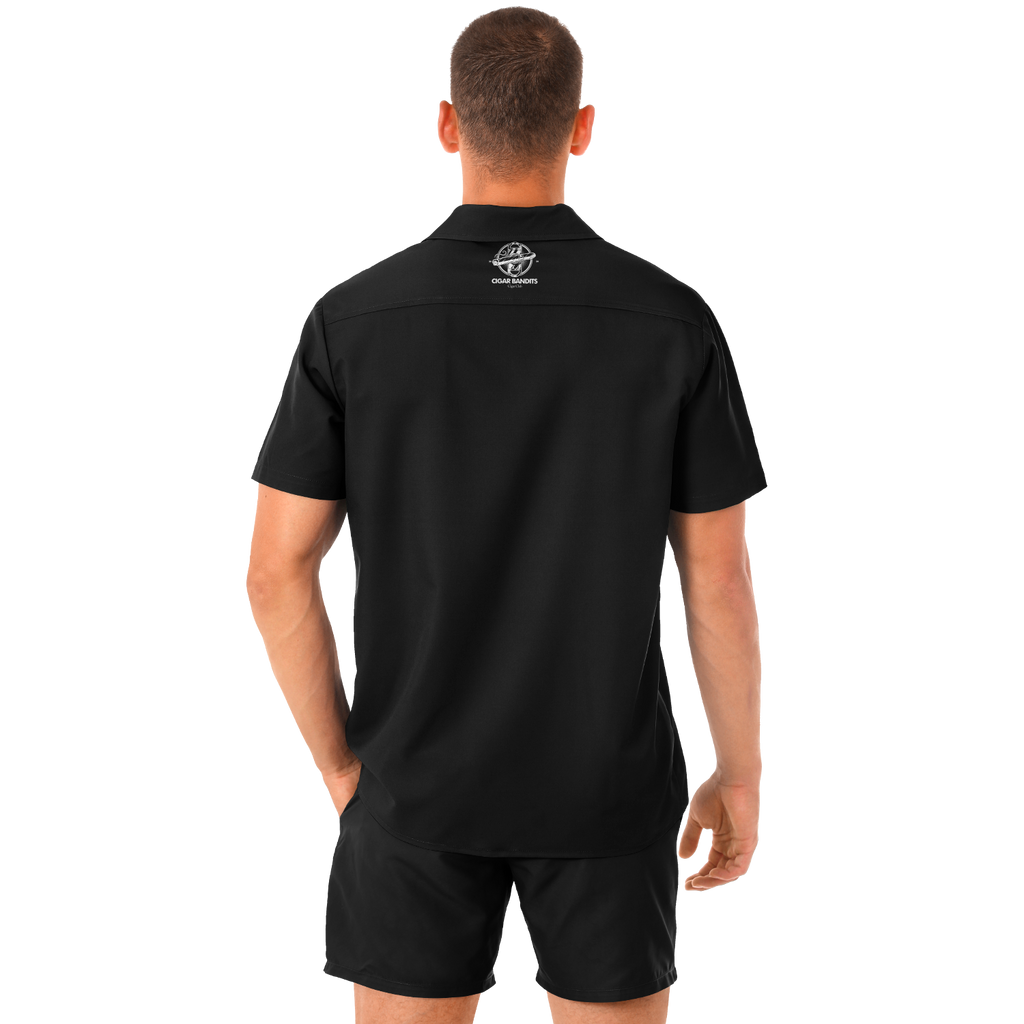 Retro Smoke no.16 - Black, Tan, and off White