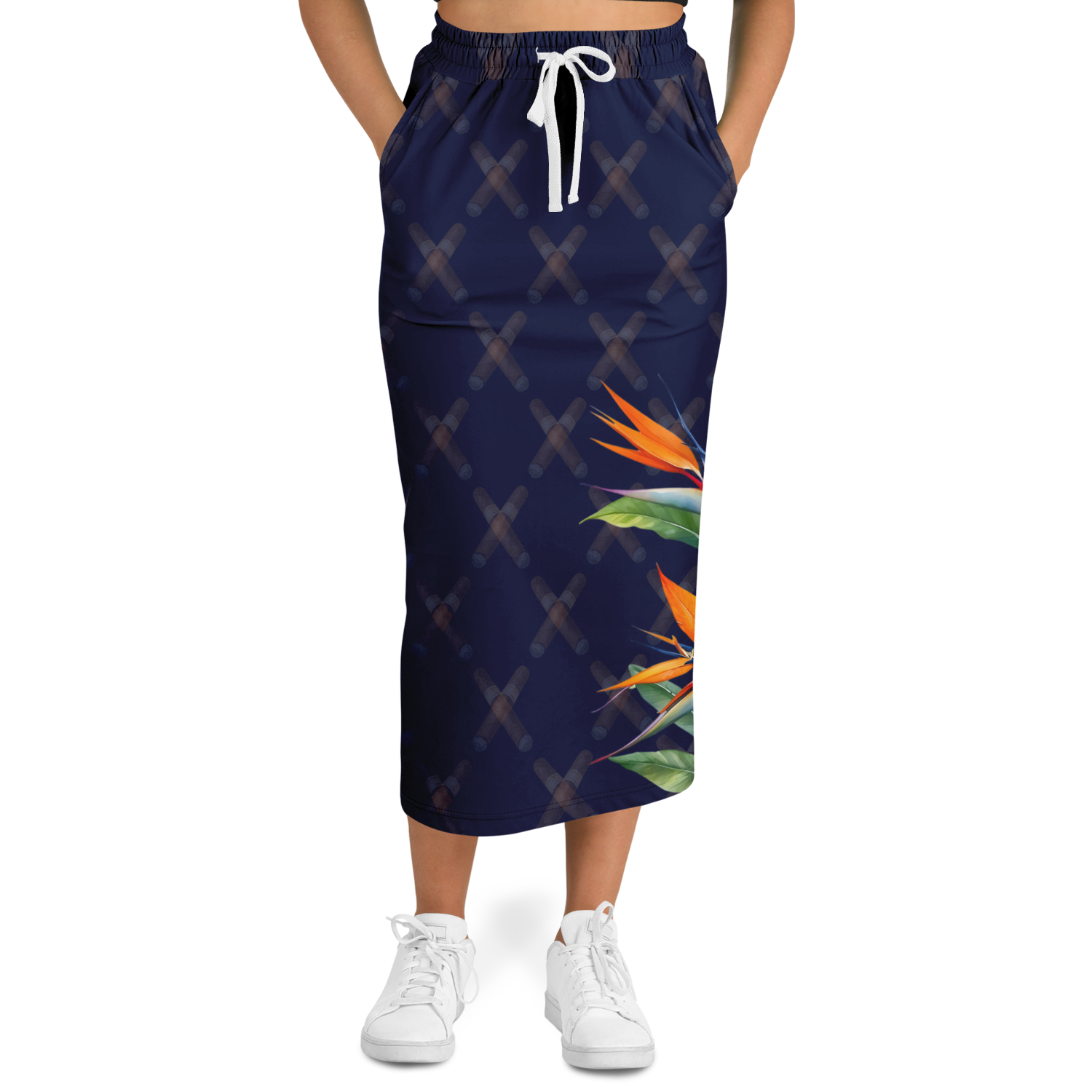 Capa Flora - Long Tropical Skirt