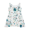 Capa Flora -  Blue & White Botanical Dress