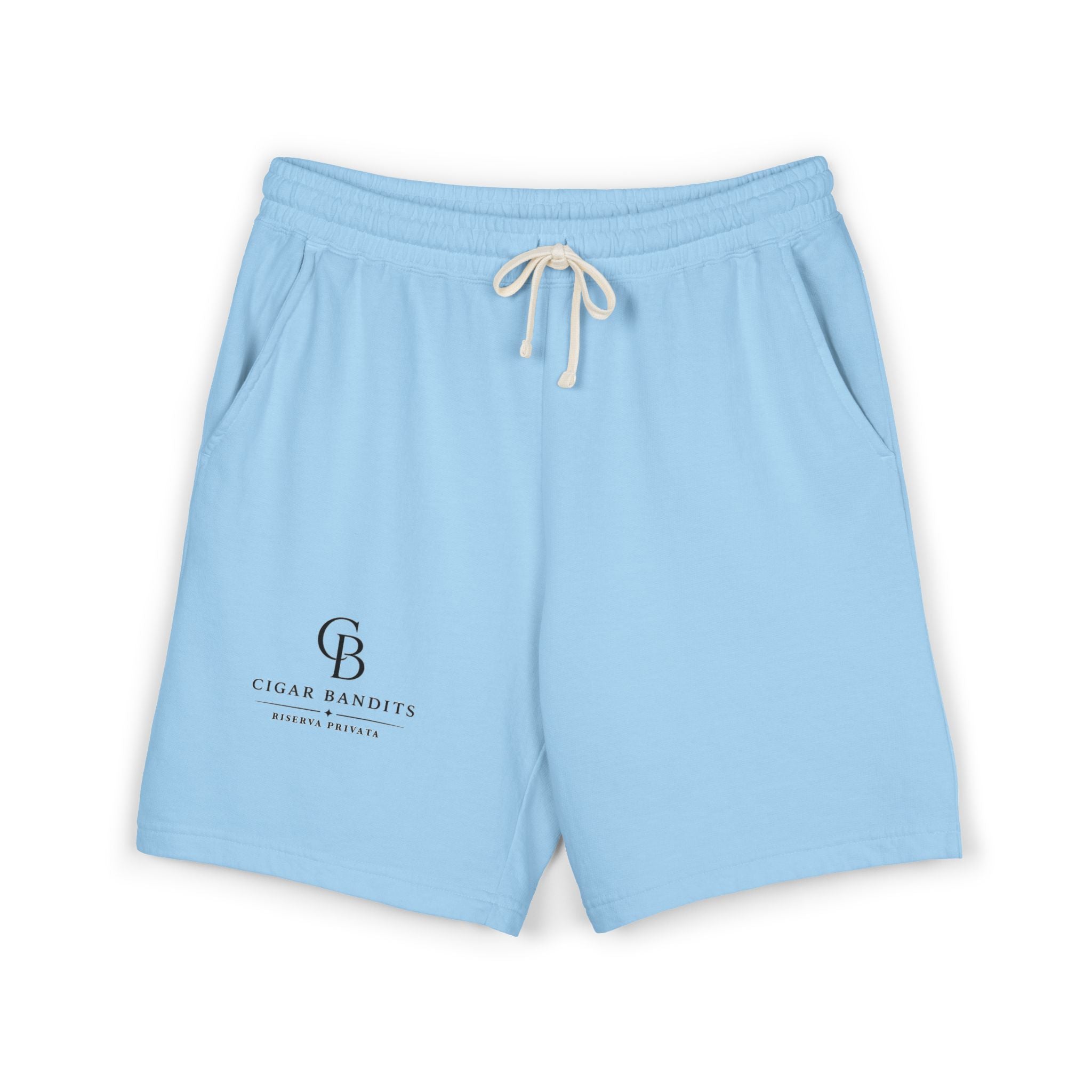 Habano -  Black Logo Fleece Shorts