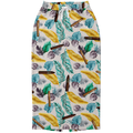 Capa Flora - Yellow Long Tropical Skirt