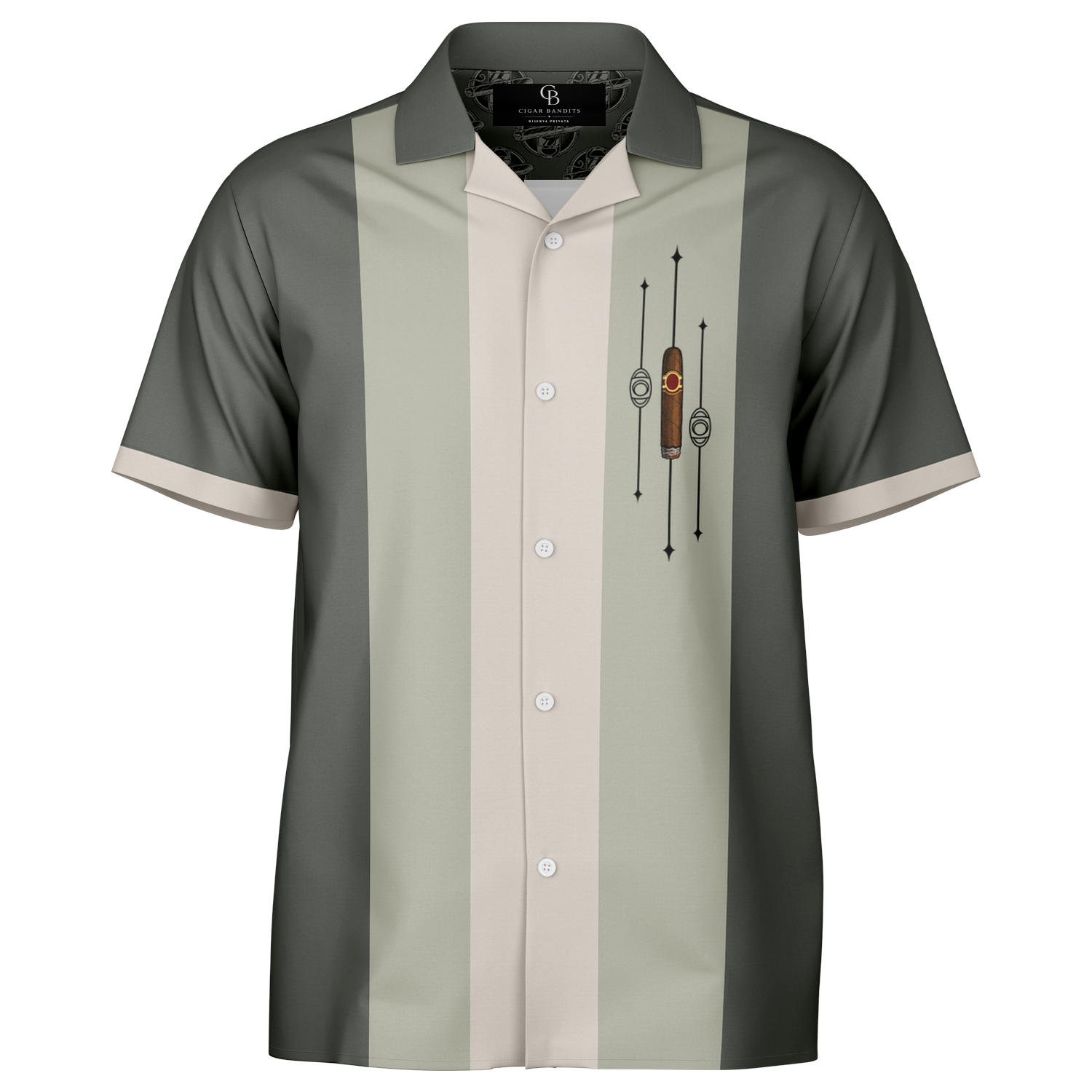 Retro Smoke no.21 - Foggy Green