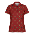 Viso Gold Link - Red Polo Shirt