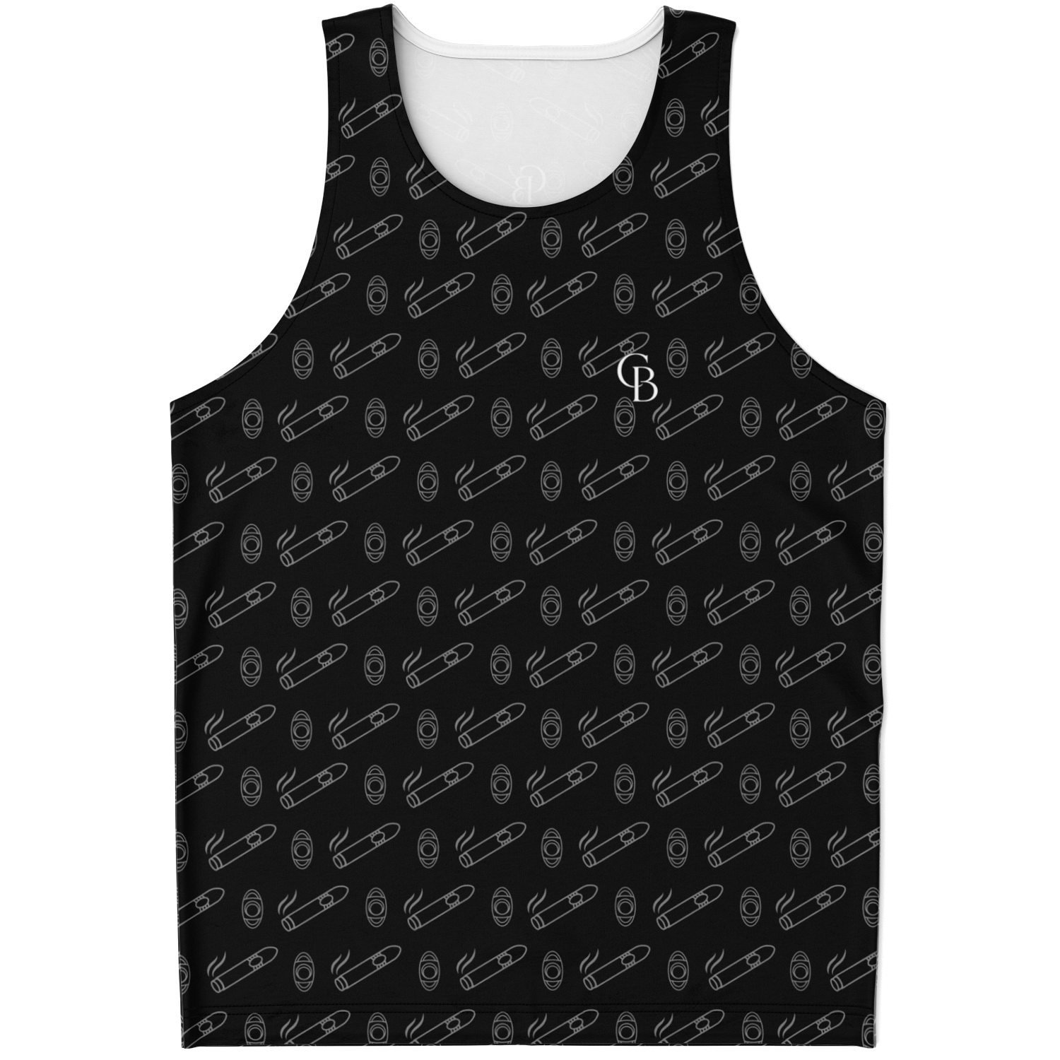 Cutter Smoke Pattern Tank Top - Cigar bandits Reserva Privata