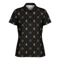 Viso Gold Link - Black Polo Shirt