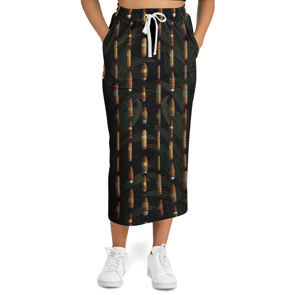 Capa Flora - Cigar Long Tropical Skirt