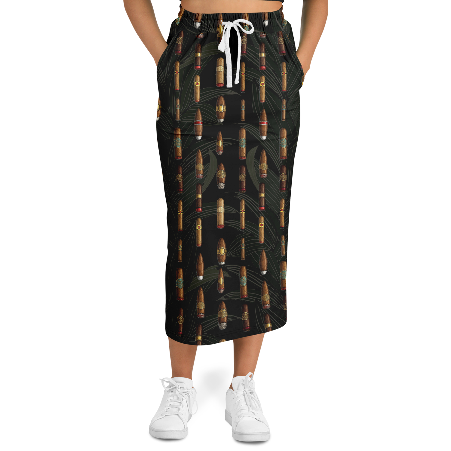 Capa Flora - Cigar Long Tropical Skirt