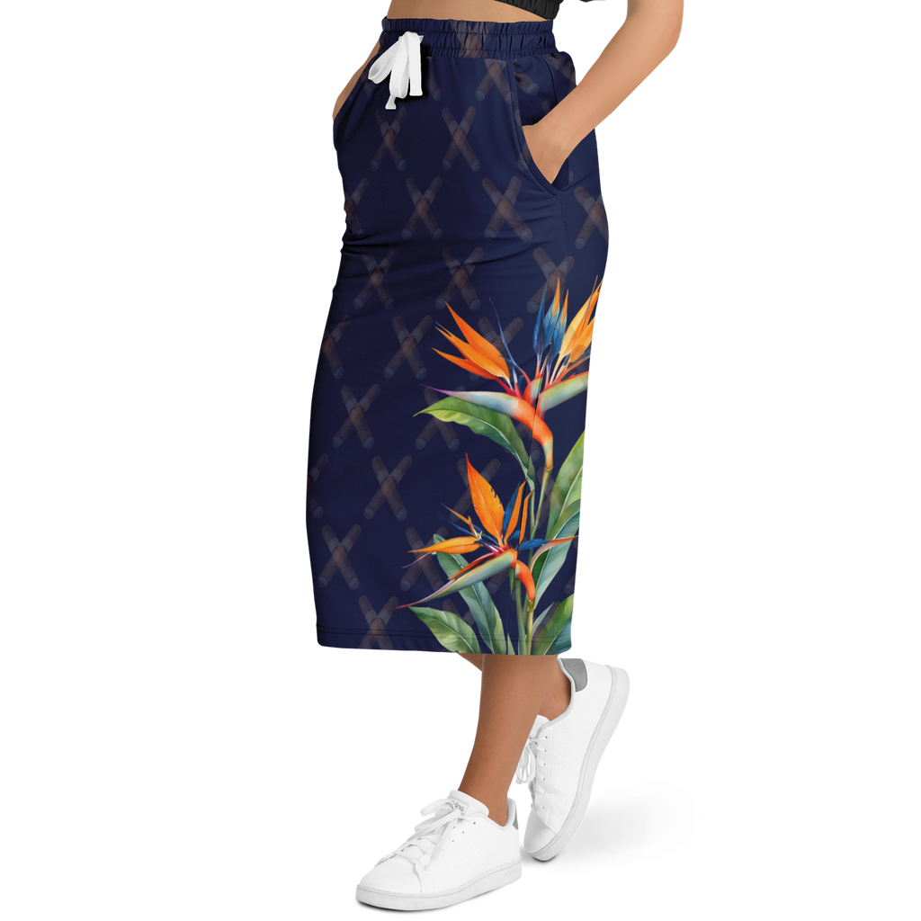 Capa Flora - Long Tropical Skirt