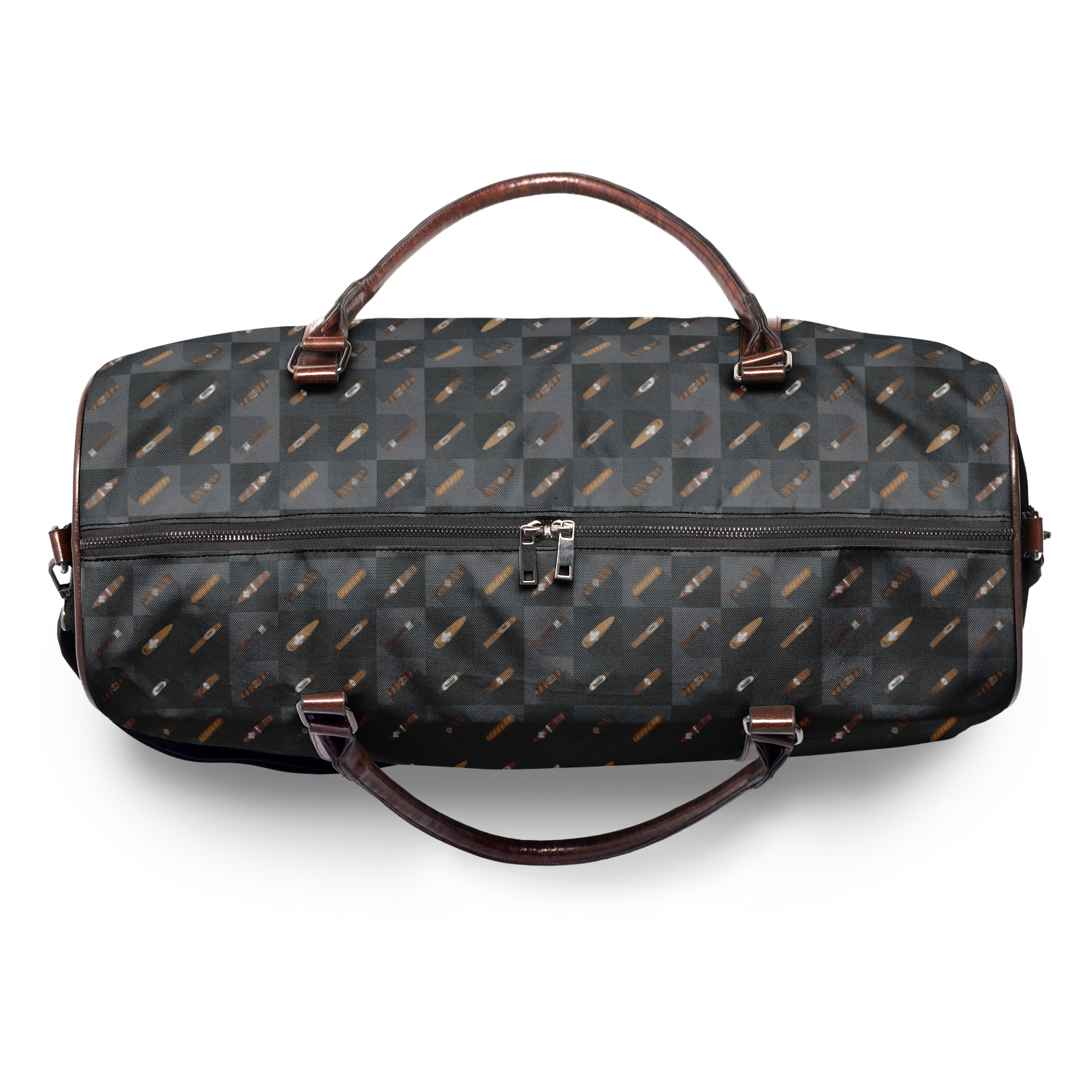 Grand Puro Duffle Bag (Black & Brown)