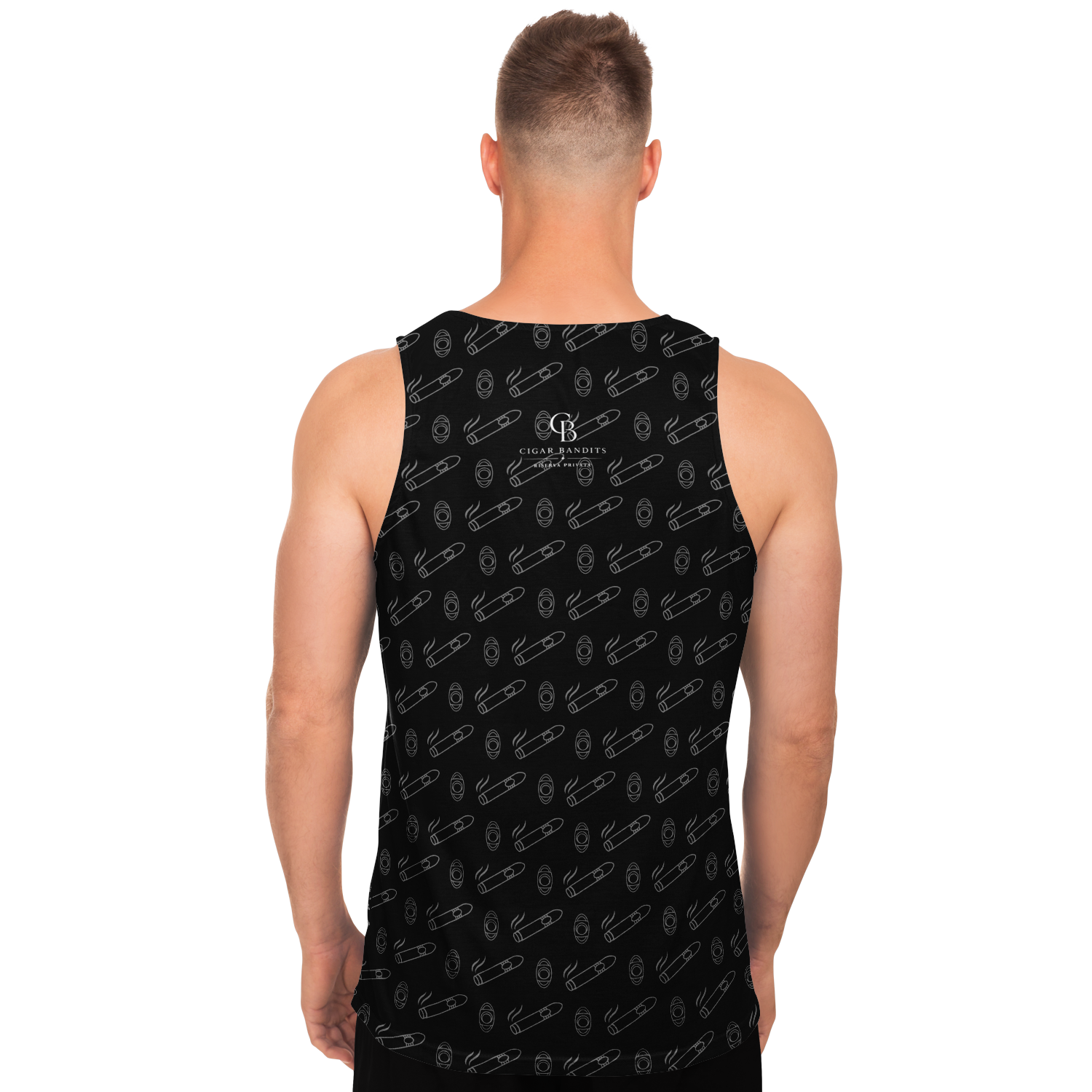 Cutter Smoke Pattern Tank Top - Cigar bandits Reserva Privata