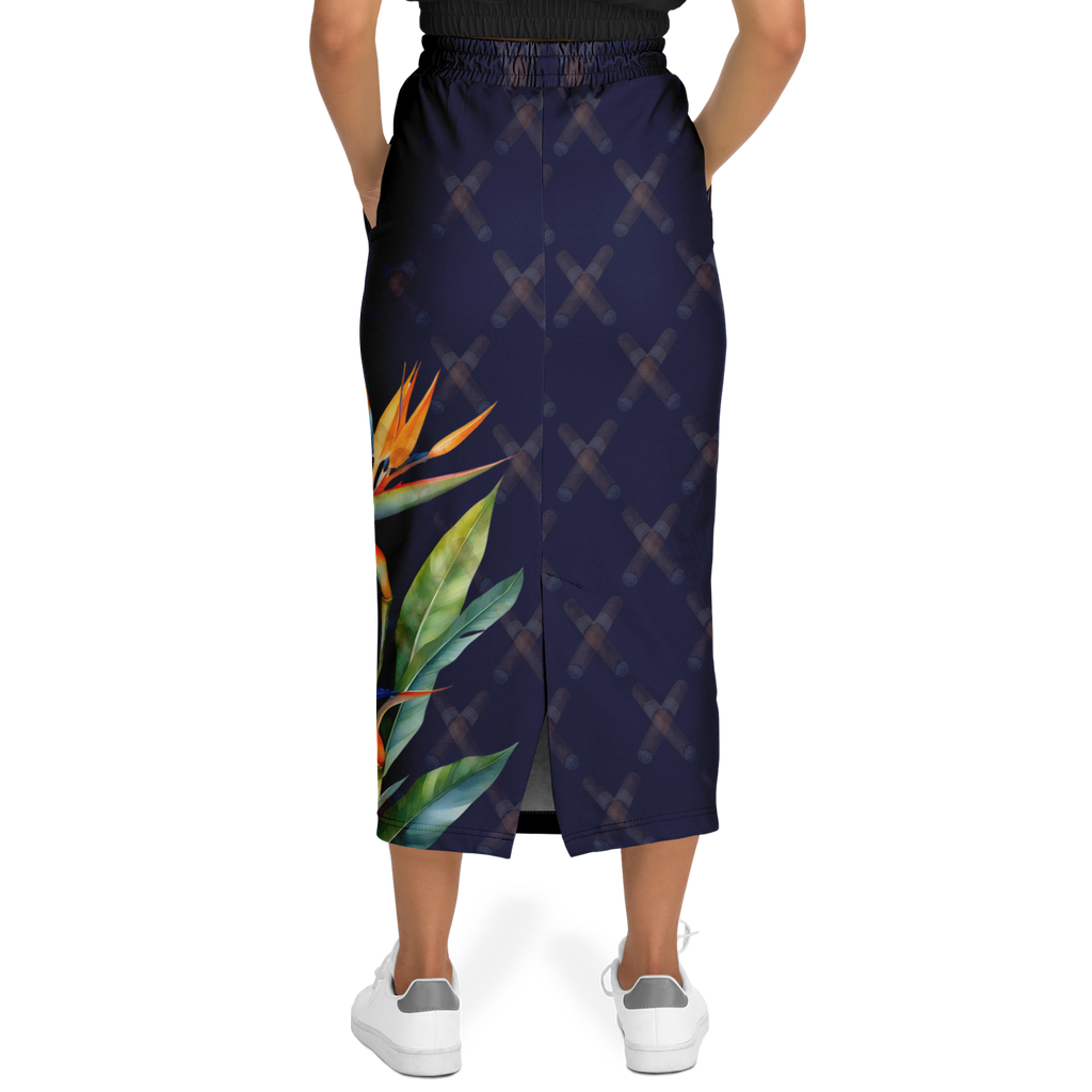 Capa Flora - Long Tropical Skirt