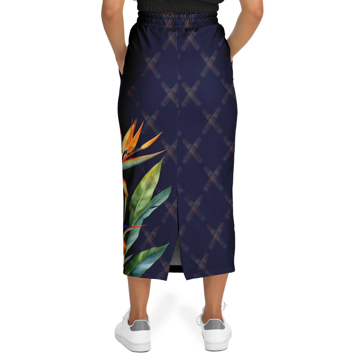 Capa Flora - Long Tropical Skirt
