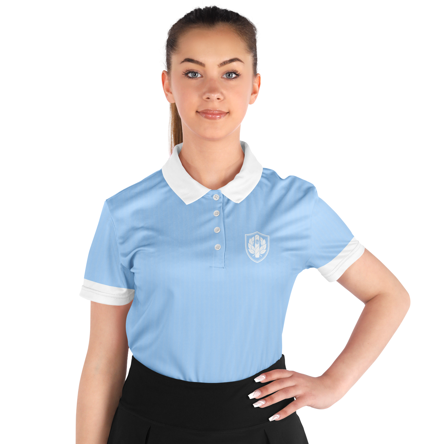 Seco Powder Blue Polo Shirt