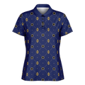 Viso Gold Link - Blue Polo Shirt