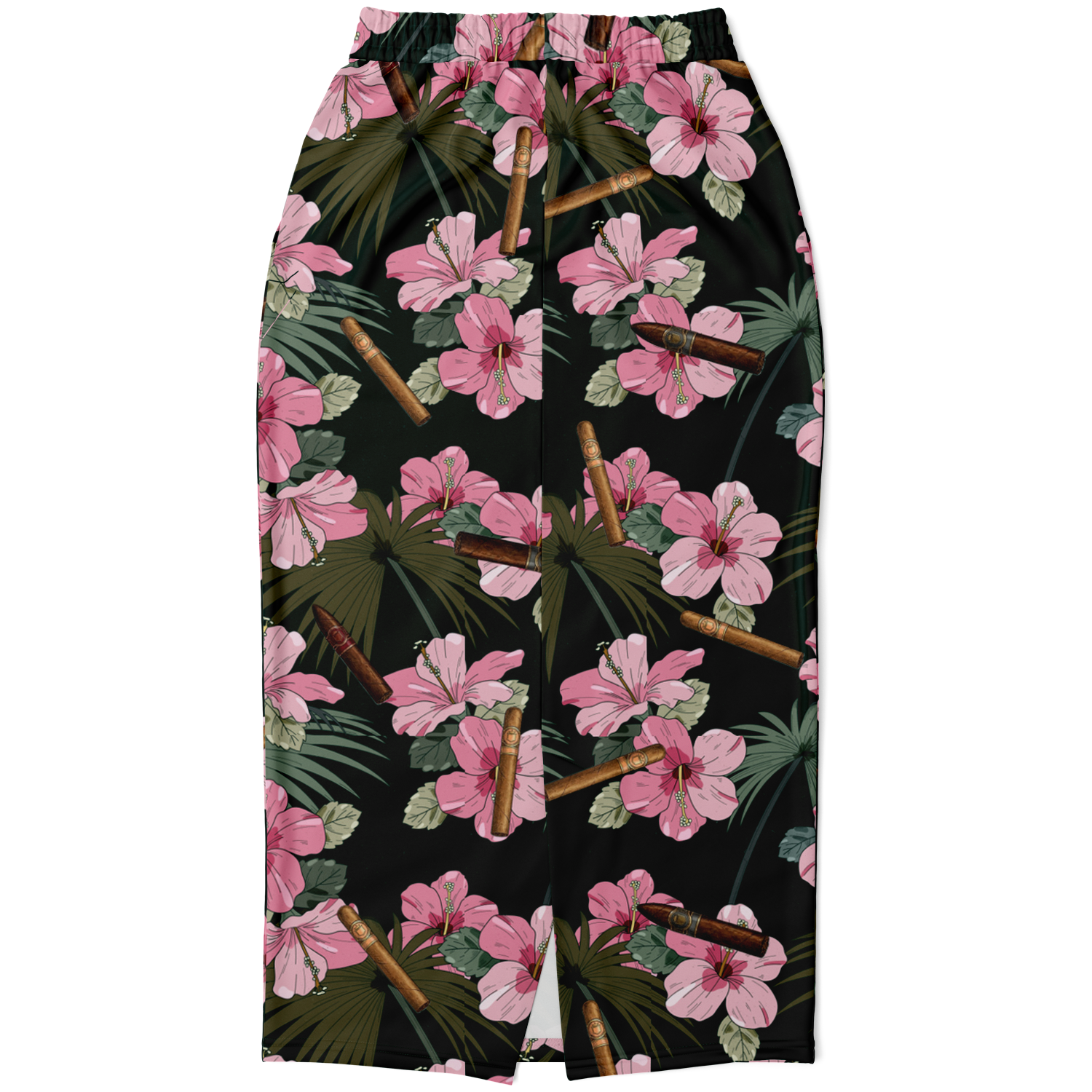 Capa Flora - Pink Long Tropical Skirt
