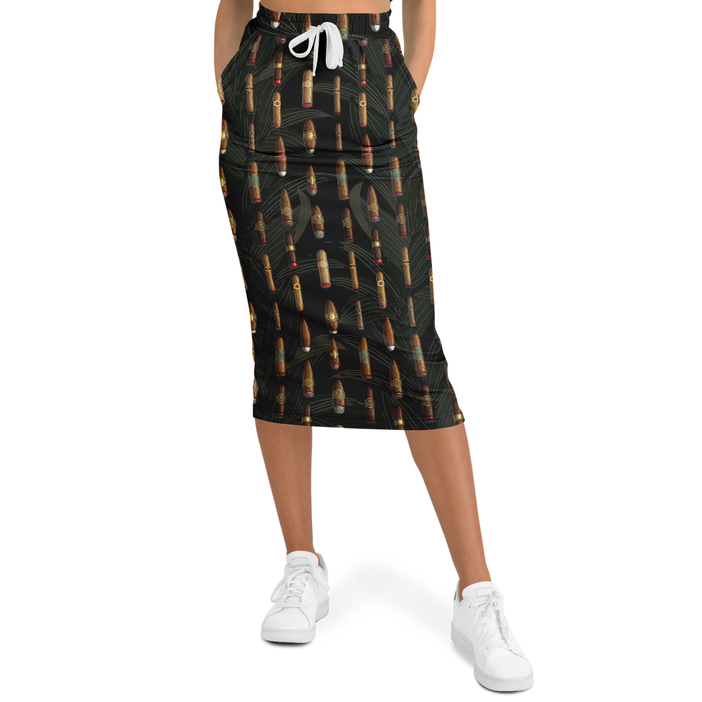 Capa Flora - Cigar Long Tropical Skirt