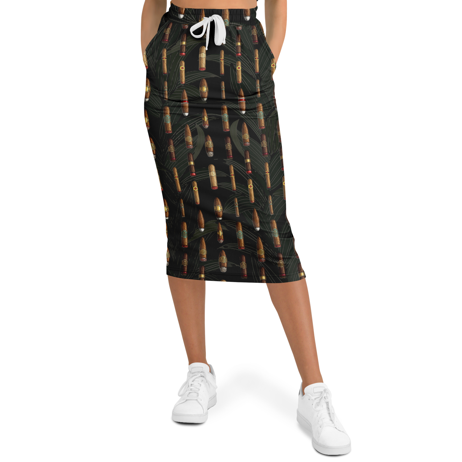 Capa Flora - Cigar Long Tropical Skirt