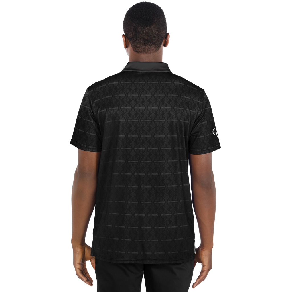 Maduro Floral Black - Polo Shirt