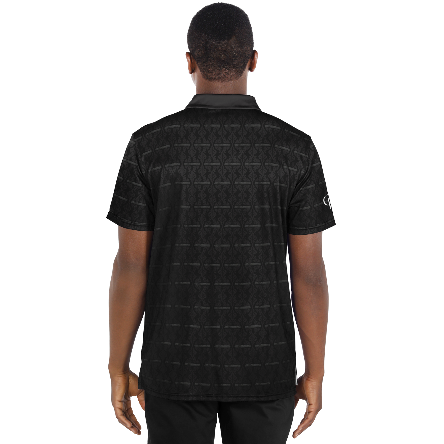 Maduro Floral Black - Polo Shirt
